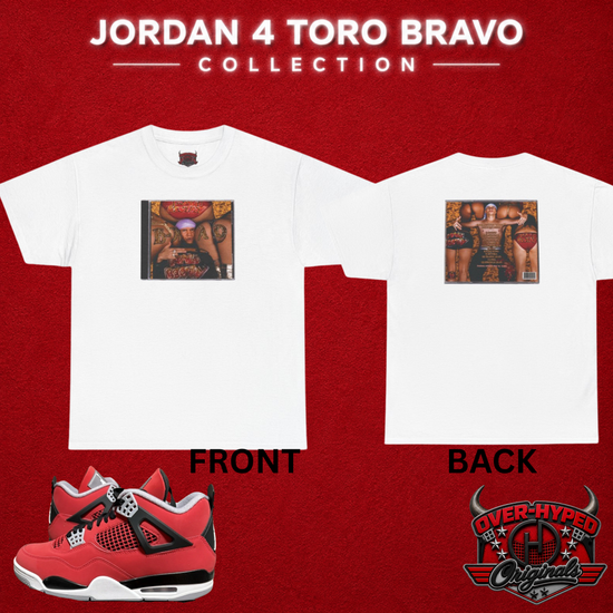 Shirt to Match Jordan 4 Toro Bravo – Sneaker Match Tee MALIBOOTAY