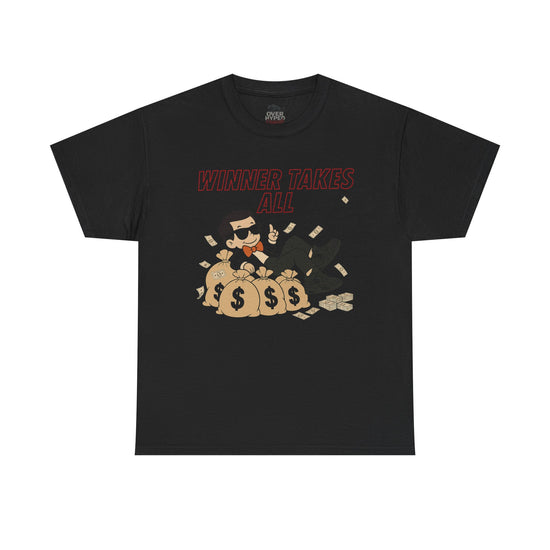 Retro 4 Black Cat Matching Tee – Over Hyped WINNER TAKE ALL Shirt