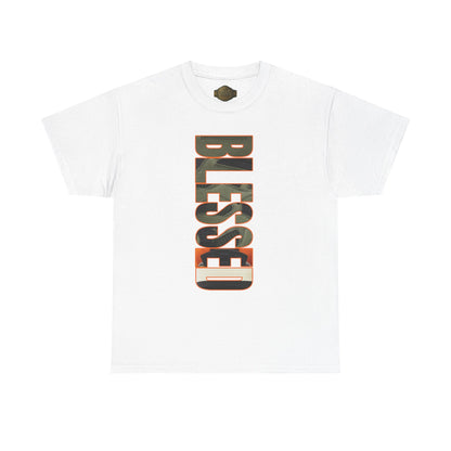 Retro 4 Deep Green and Clementine - BLESSED