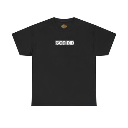 Retro 4 White Cement God Did Shirt