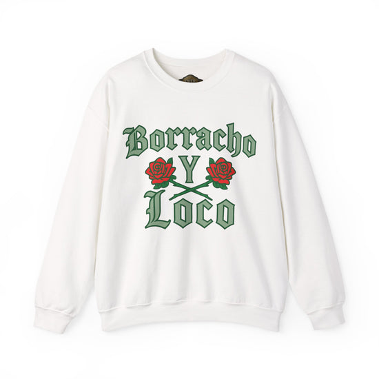 Retro 3 EL VUELO Summit White and Pine Green SweatShirt - BORRACHO Y LOCO