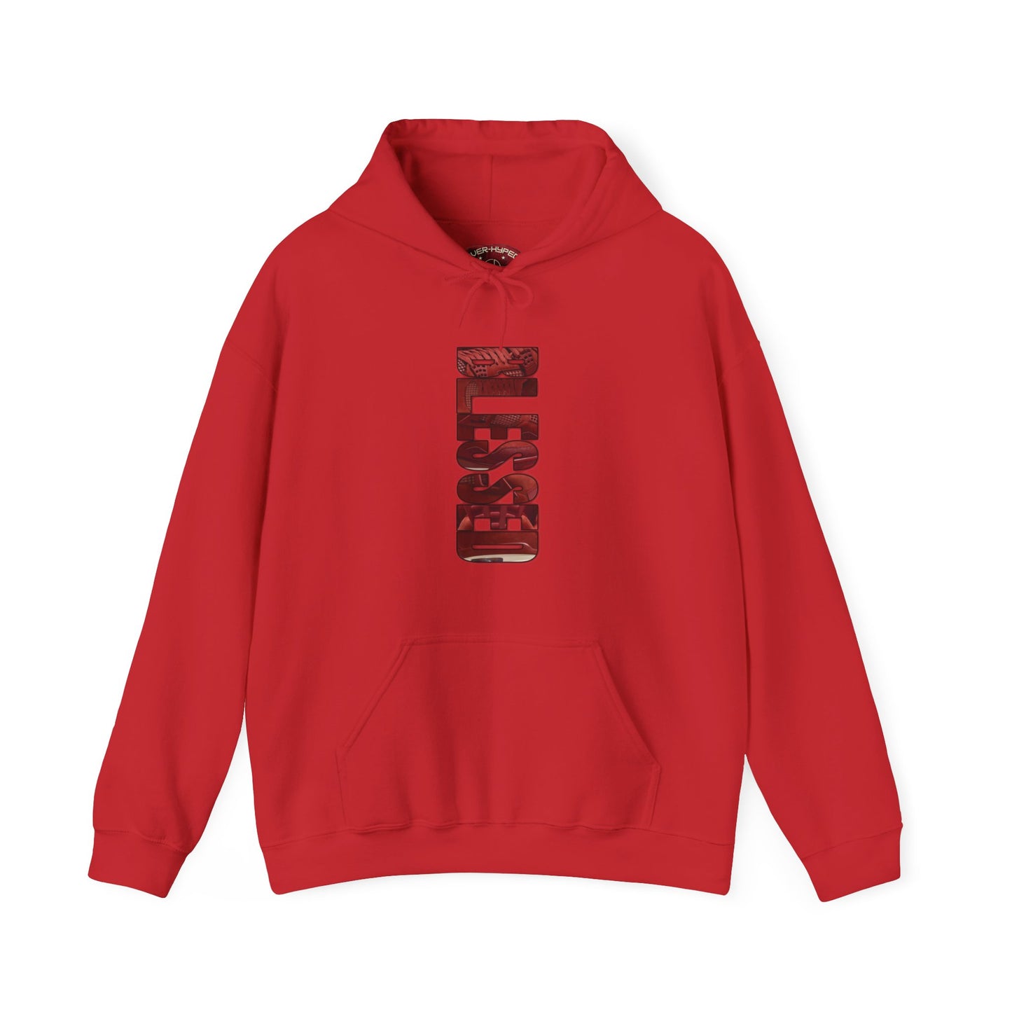 Retro 4 Brick by Brick-Blessed Hoodie