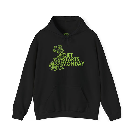 Foamposite Volt -Diet Starts Monday Hoodie