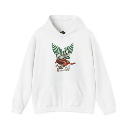 Retro 3 EL VUELO Summit White and Pine Green Hoodie -  Santo Vuela