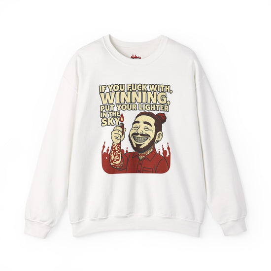 Over Hyped Orignals Retro 1 Low Og Chicago Sweatshirt - PUT YOUR LIGHTER IN THE SKY WINNING