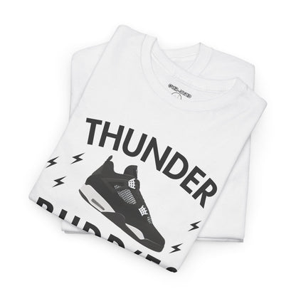 Retro 4 White Thunder "Thunder Buddies" Shirt