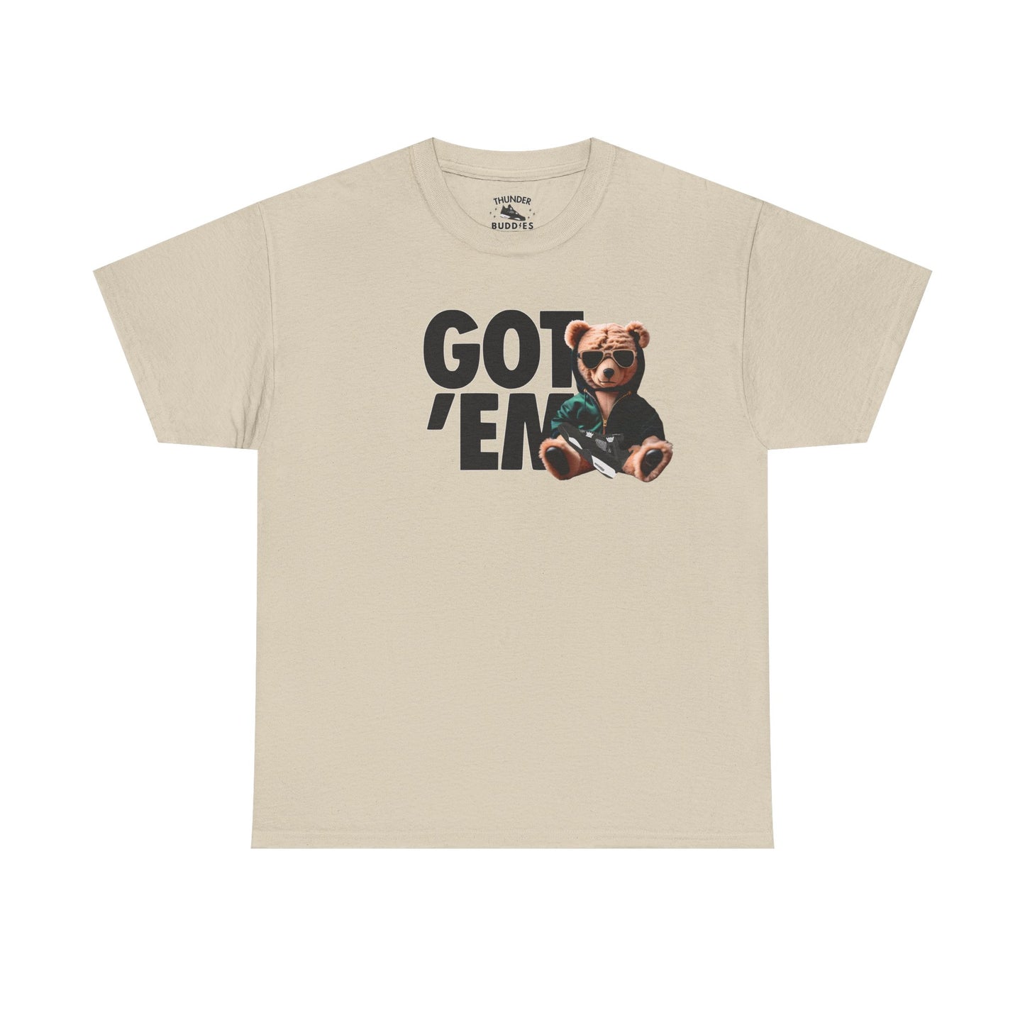 Retro 4 White Thunder Got EM Bear Shirt