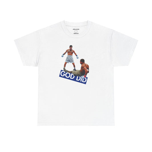 Retro 4 Industrial Blue God Did Shirt