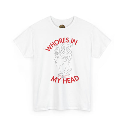Retro 5 Fire Red "BLACK TONGUE" Shirt-WHORESINMYHEAD   AJ FIRE RED