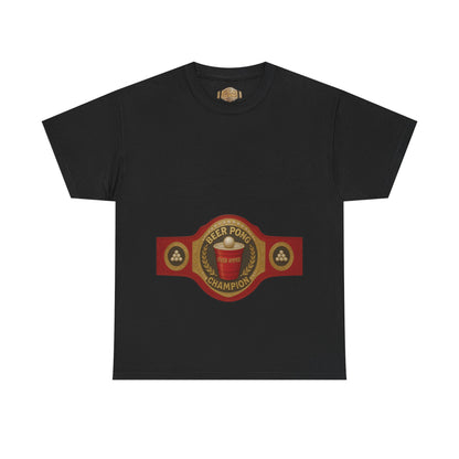 Over-Hyped Beer Pong Champion Shirt – Streetwear Gym Tee for Sneakerheads & Party Kings