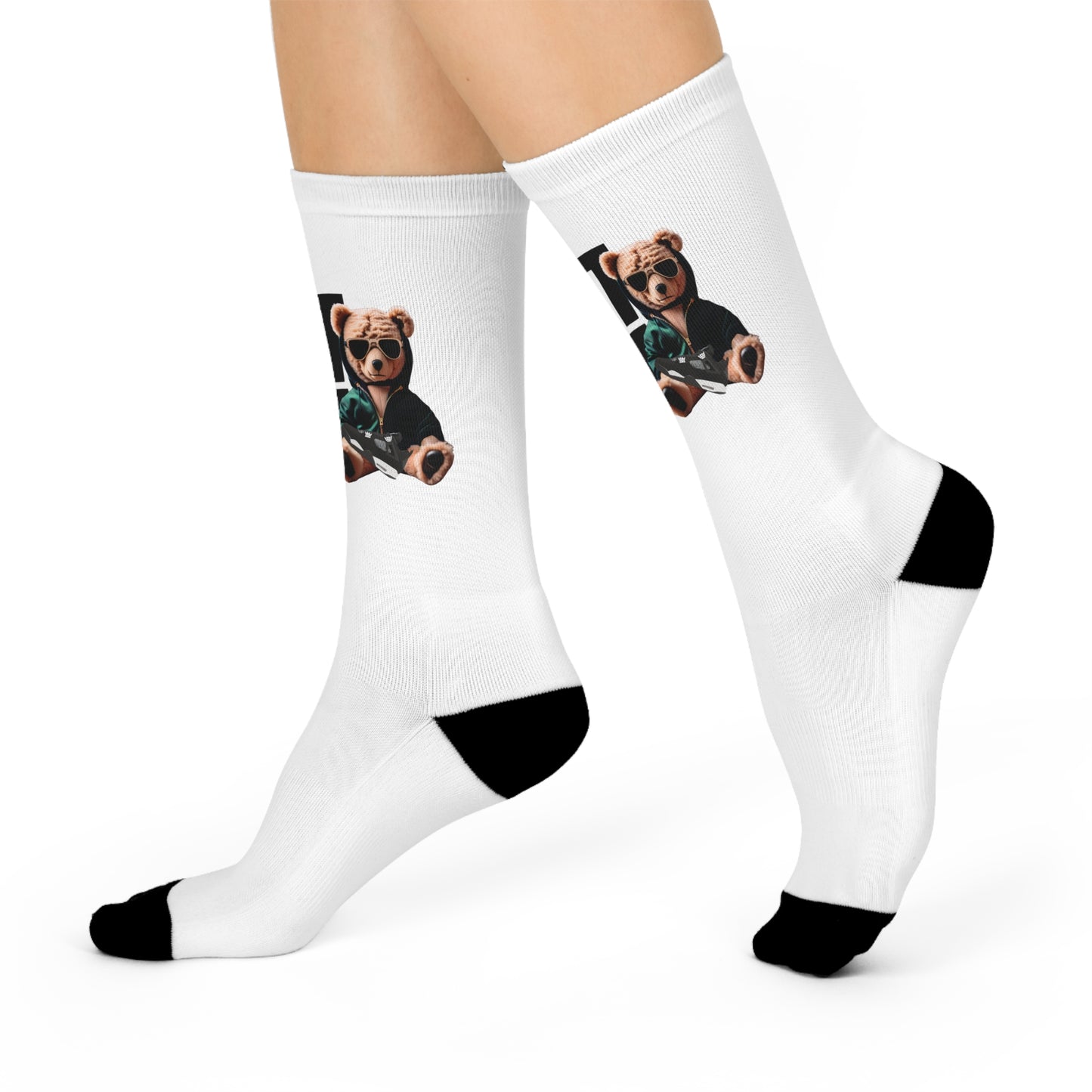 Retro 4 White Thunder - Got Em Socks