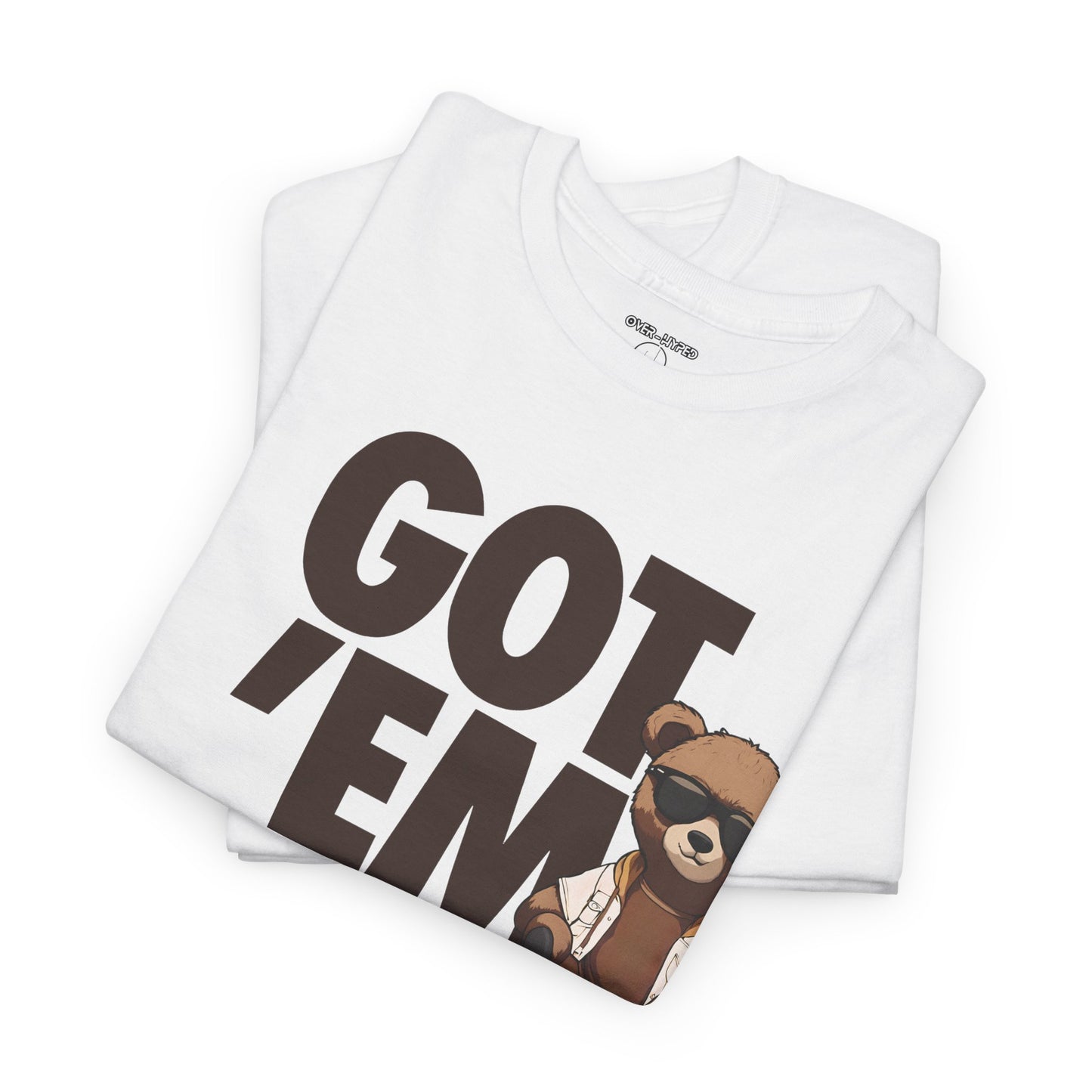 Retro 1 Mocha Got em Bear Shirt