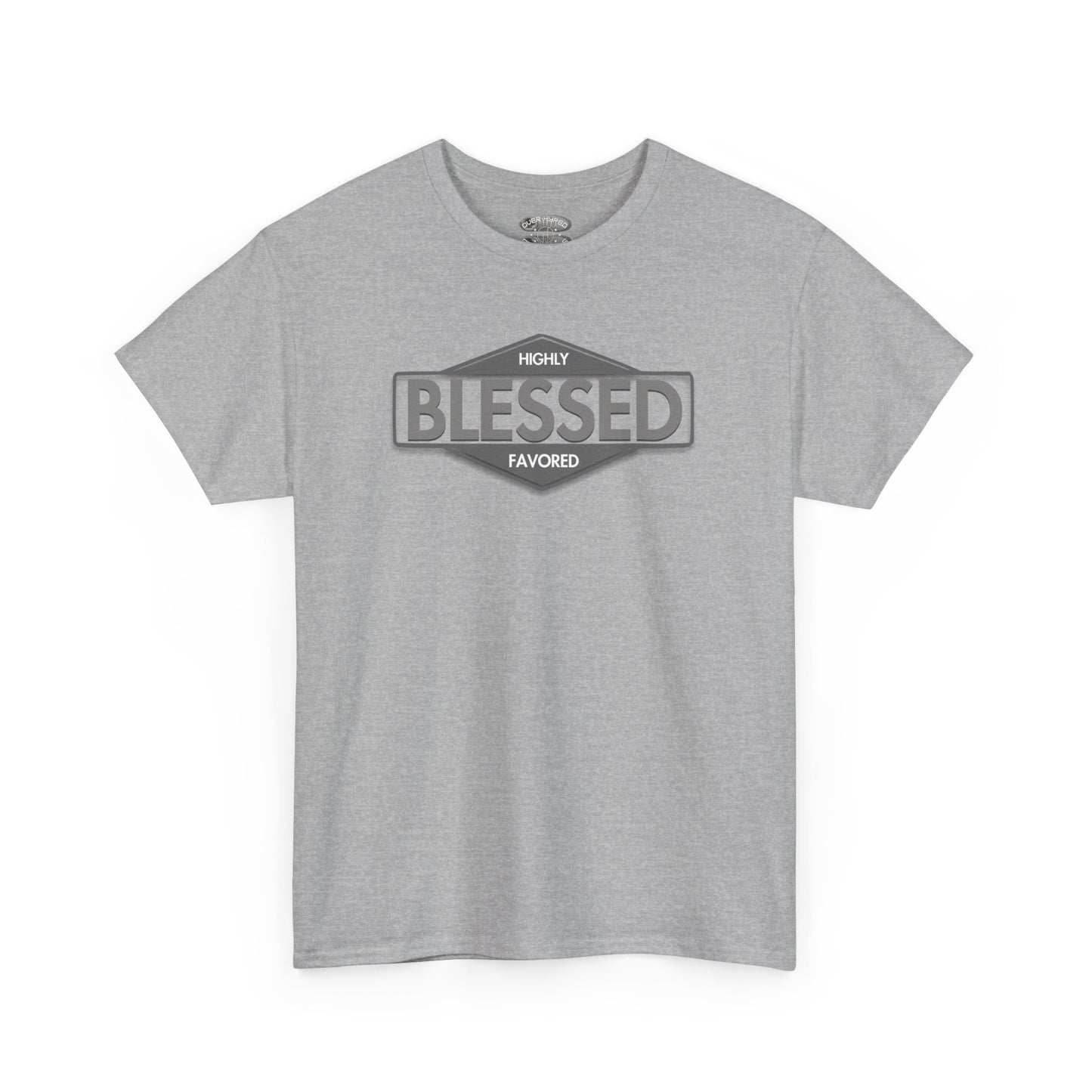 Retro 9 Cool Grey- Blessed Highly Favored Shirt