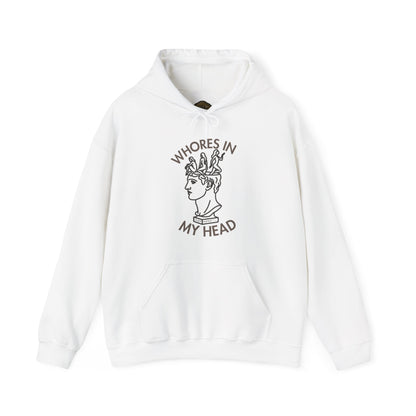 Retro 4 Cave Stone and Black Hoodie- IN MY HEAD