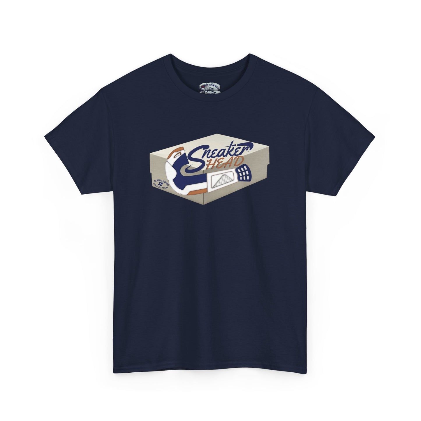 Retro 4 SB Navy SneakerHead Box Shirt