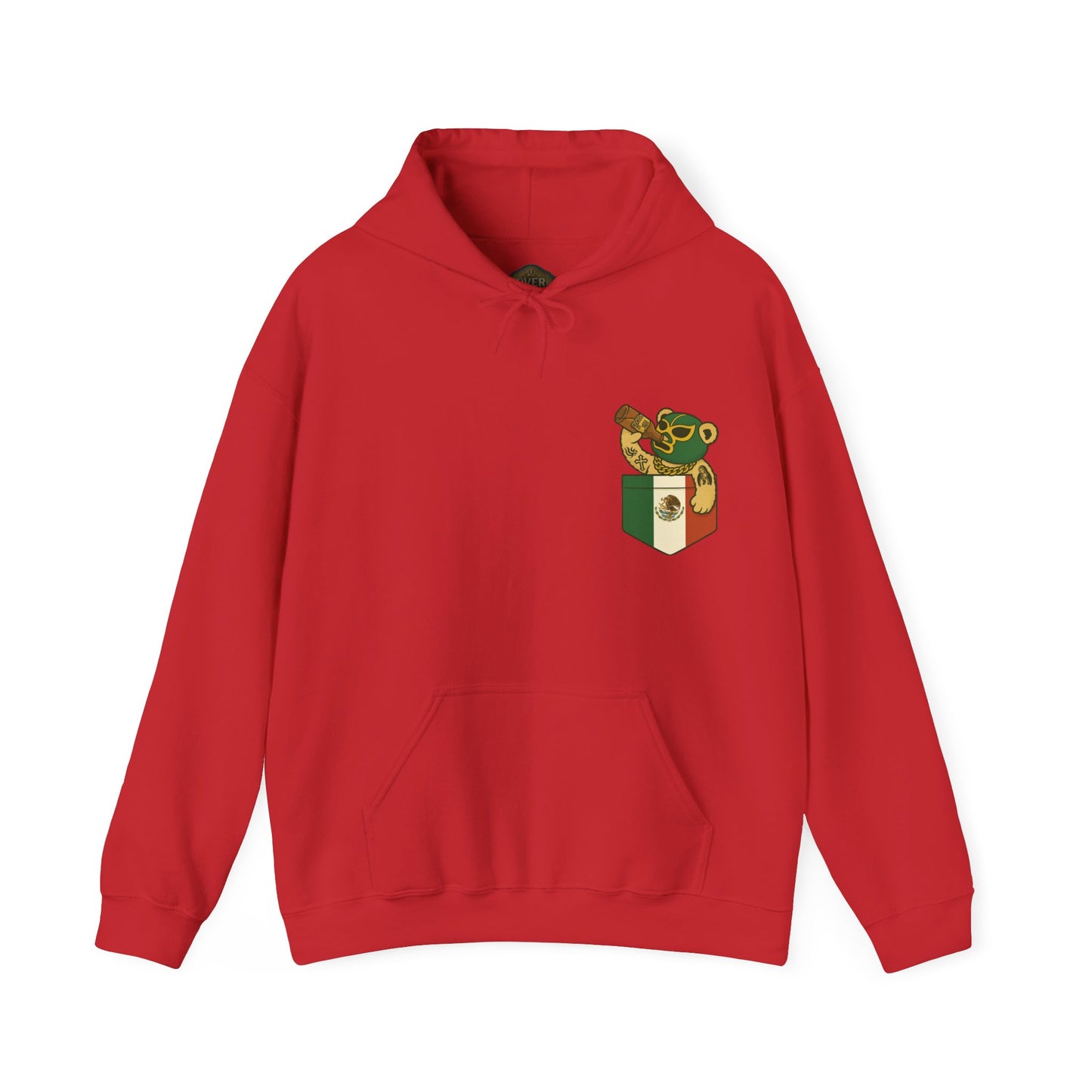 Retro 3 EL VUELO Summit White and Pine Green Hoodie - LUCHA OUT OF POCKET