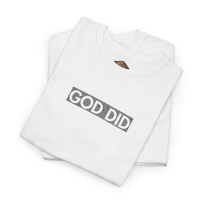 Retro 4 White Cement God Did Shirt