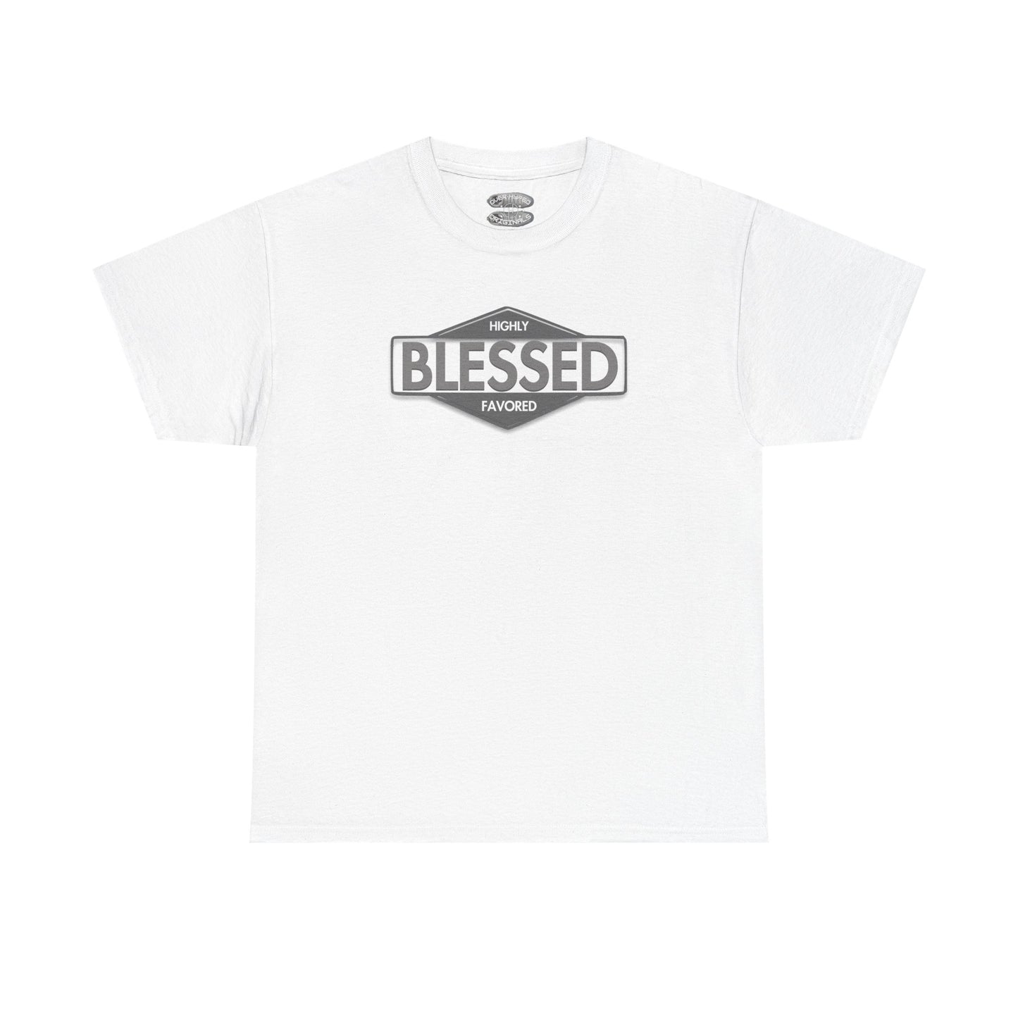 Retro 9 Cool Grey- Blessed Highly Favored Shirt