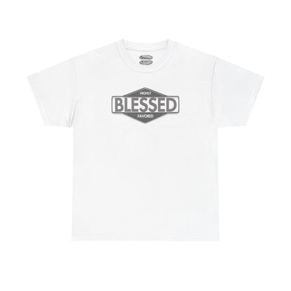 Retro 9 Cool Grey- Blessed Highly Favored Shirt