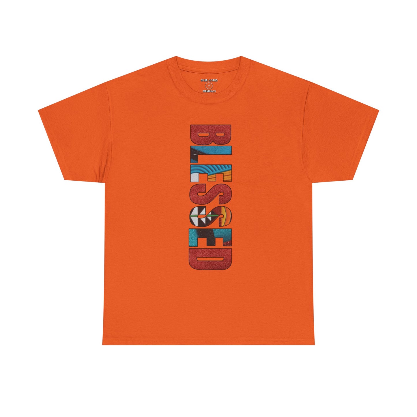 Dunk SB Turquoise Blue and Firewood Orange Blessed Shirt
