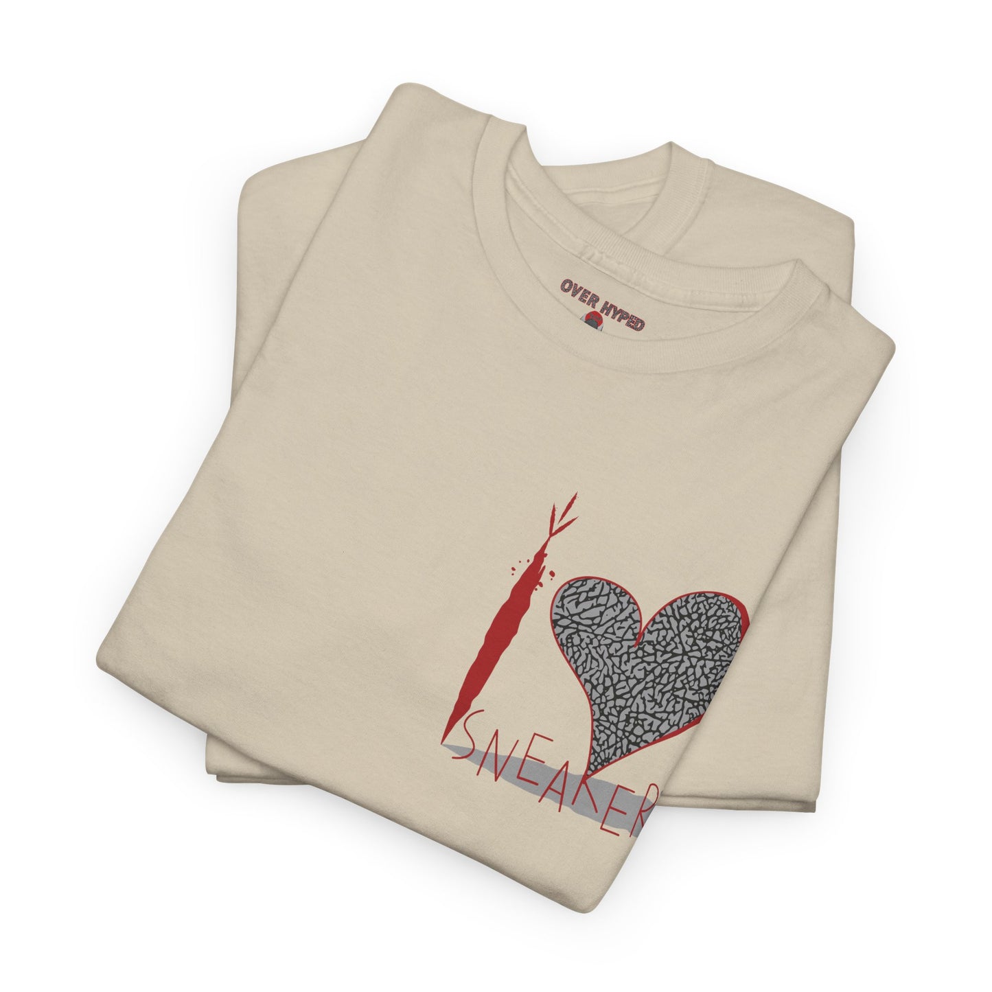 Retro 3 Black Cement/ White Cement I Love Sneakers Shirt