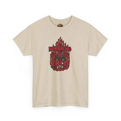 Retro 5 Fire Red "BLACK TONGUE" Shirt- - BORRACHO Y LOCO   AJ FIRE RED