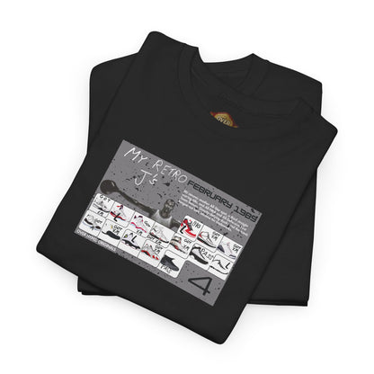 Retro 4 White Cement My Retro Card Shirt