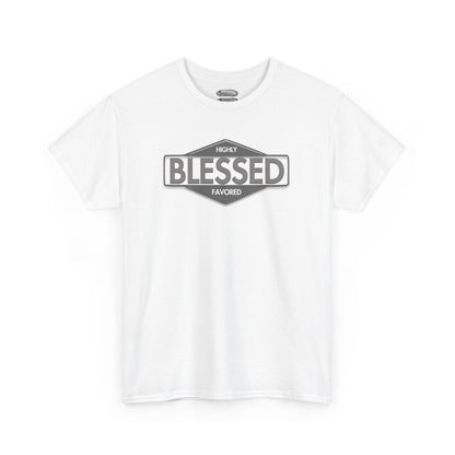 Retro 9 Cool Grey- Blessed Highly Favored Shirt