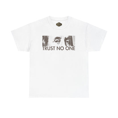 Retro 4 Cave Stone and Black Shirt- Trust No One