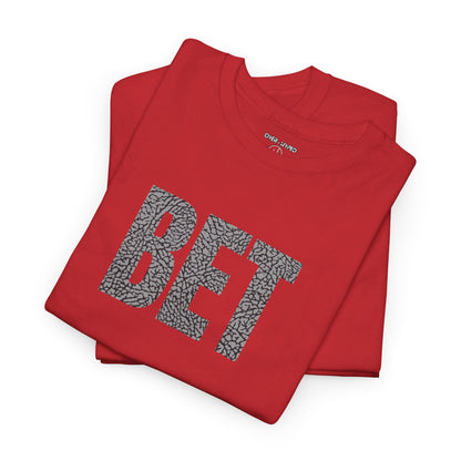 Retro 3 Black Cement/ White Cement Bet Shirt