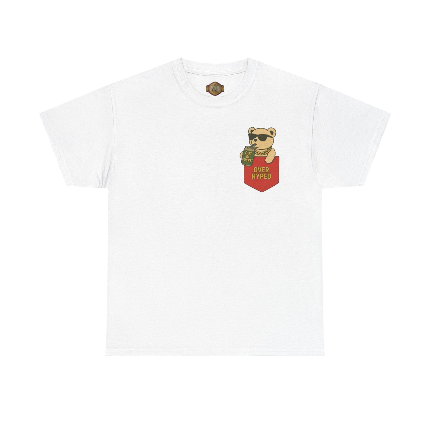 Retro 11 Low Bred - Out Of Pocket Shirt by Over-Hyped (Red Pocket)