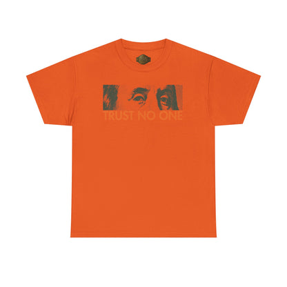 Retro 4 Deep Green and Clementine - TRUST NO ONE