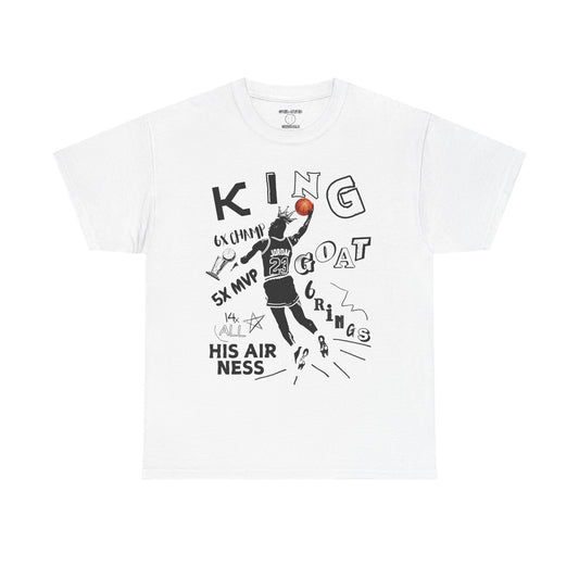 Retro 6 White Black K.I.N.G. Shirt
