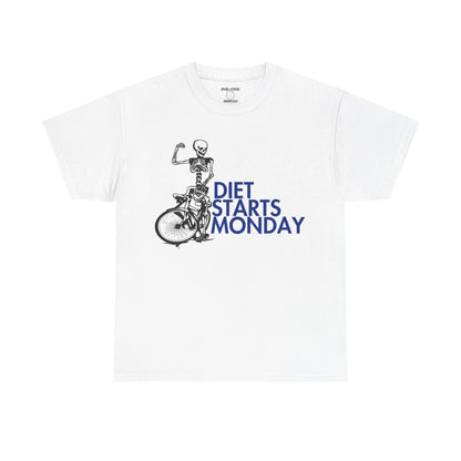 Retro 4 Industrial Blue Diet Starts Monday Shirt