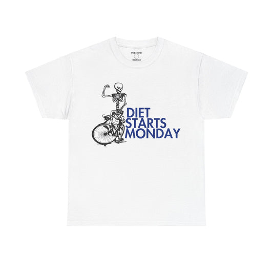 Retro 4 Industrial Blue Diet Starts Monday Shirt