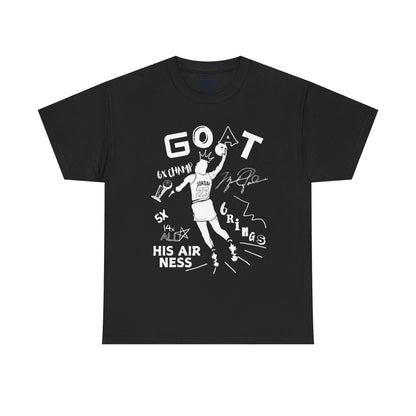 Retro 6 Olympic  G.O.A.T WHITE Tee - by Over-Hyped