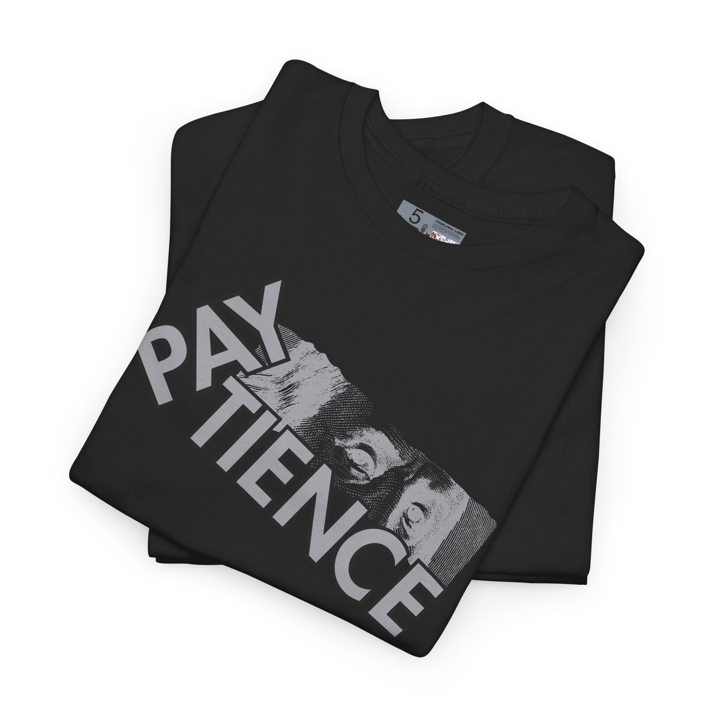 Retro 5 Black Metallic Paytience Shirt