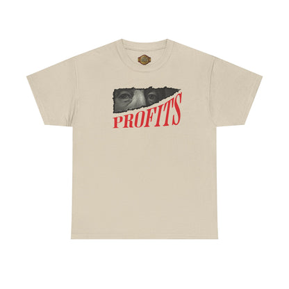 Retro 5 Fire Red "BLACK TONGUE" Shirt- -PROFITS