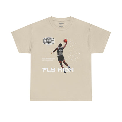 Retro 6 White Black Fly Hi Shirt