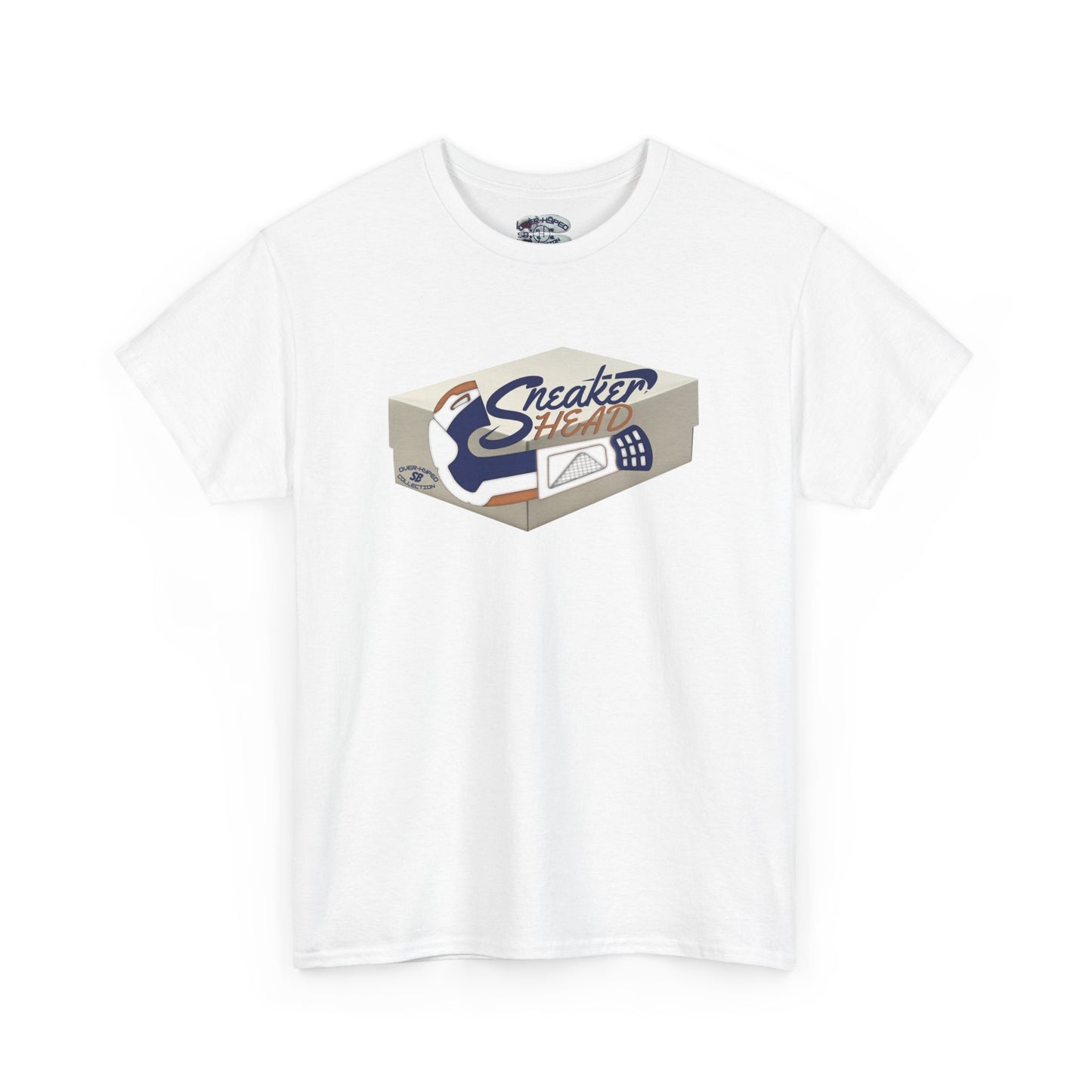Retro 4 SB Navy SneakerHead Box Shirt