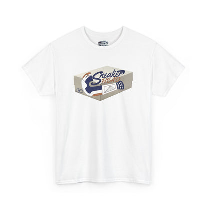 Retro 4 SB Navy SneakerHead Box Shirt