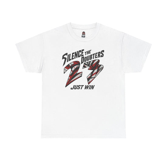 Shirt To Match Retro 8 Bugs White and True Red -Silence The Doubters