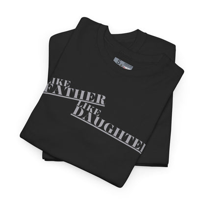 Retro 5 Black Metallic Like Father Like Daughter Shirt