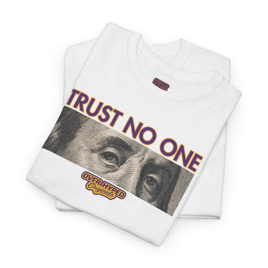 Copy of Shirt To Match  Retro 4 Imperial Purple TRUST NO ONE By Over Hyped