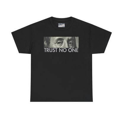 Retro 5 Black Metallic Trust No One Shirt