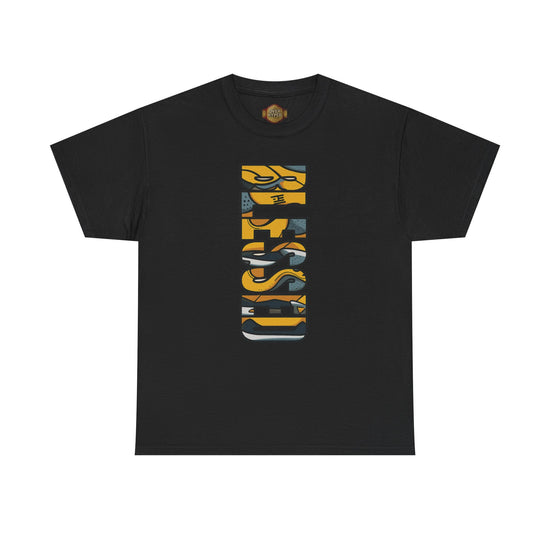 Retro 5 "TOKYO" Varsity Maize and Wolf Grey Shirt- BLESSED