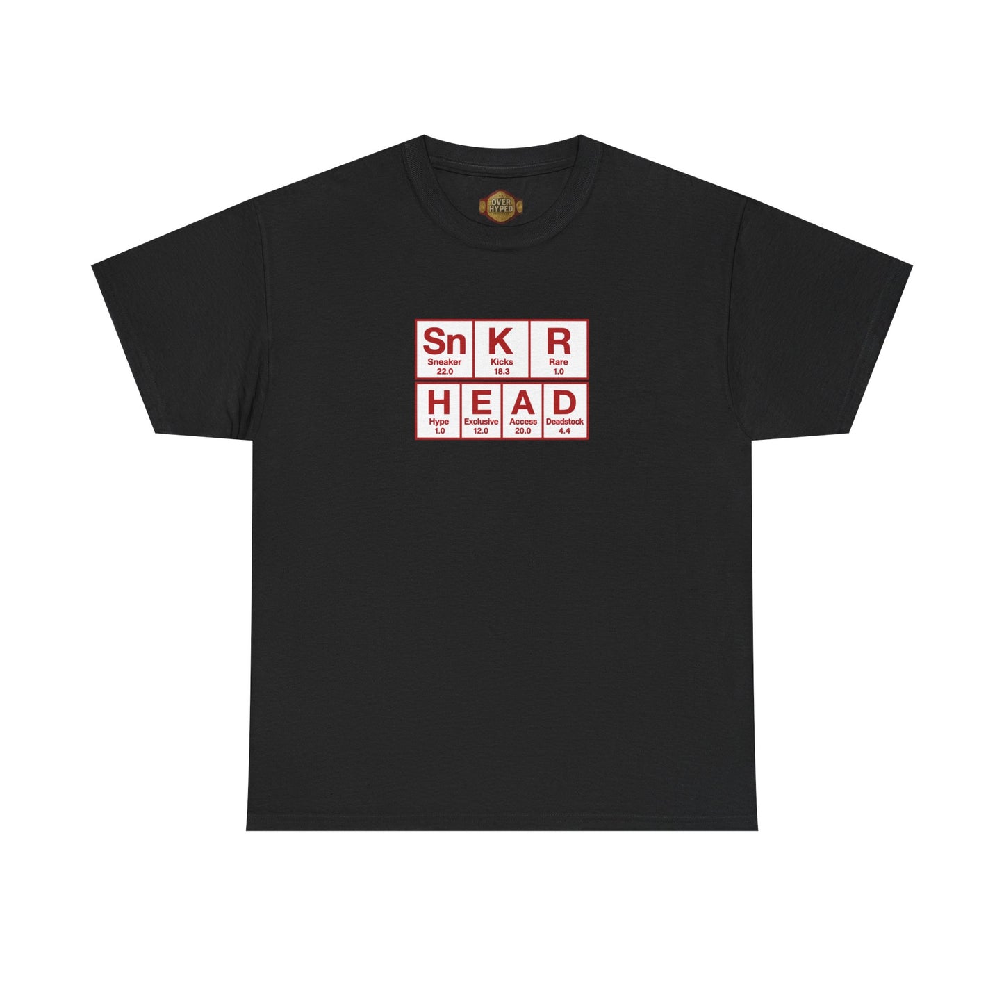 Retro 11 Low Bred - Snkr Head PeriodicTable Shirt