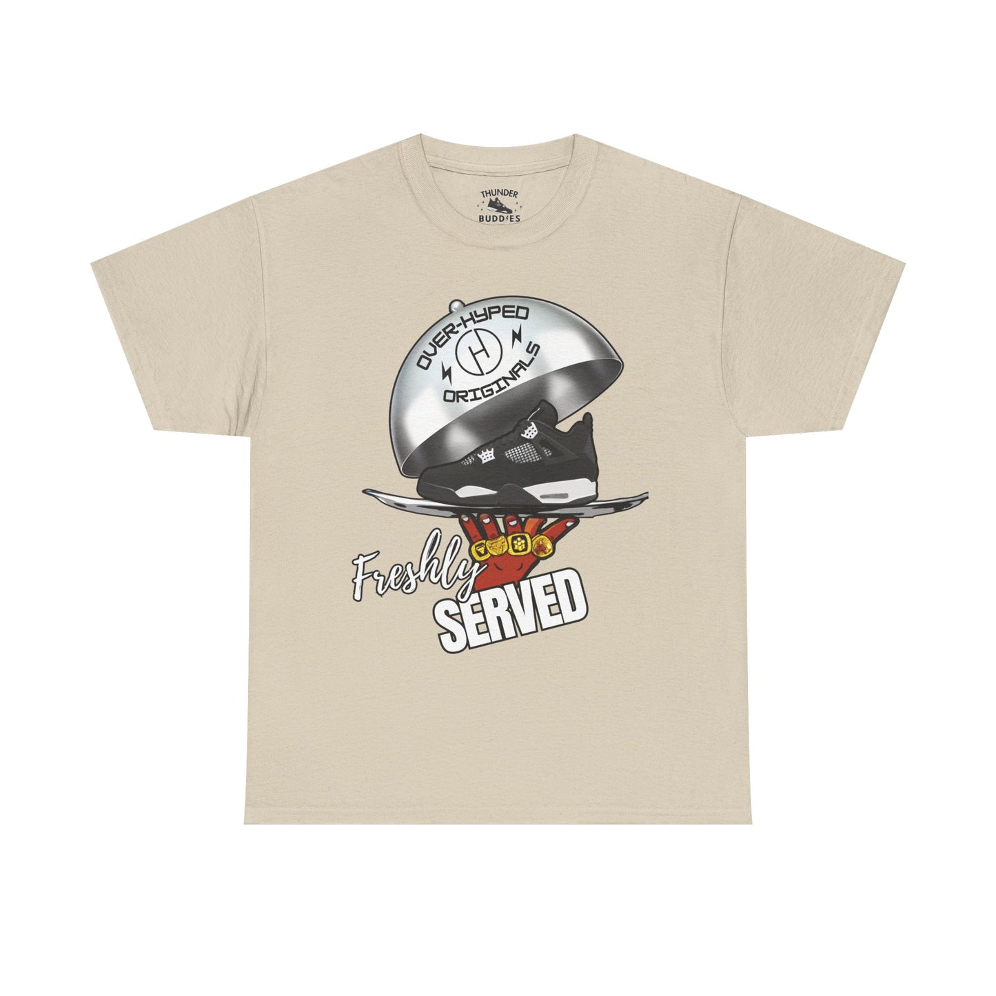 Retro 4 White Thunder Freshly Served Shirt