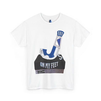 Retro 4 Industrial Blue J's On My Feet Shirt
