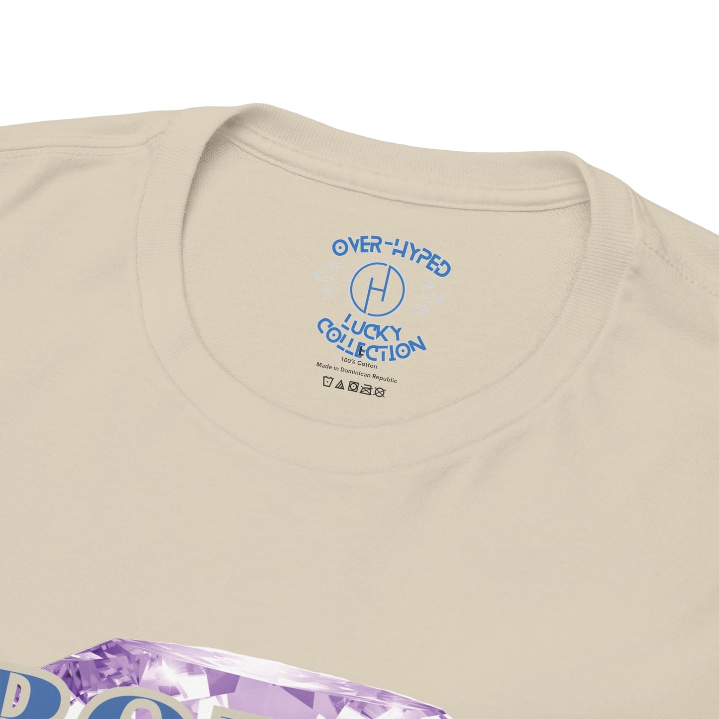 OVER HYPED-Tee to match Air Jordan Retro 3 Lucky Shorts-BOREDDU